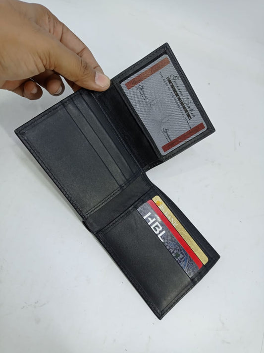 LB™ Handmade Leather Wallet - Premium Full Grain Leather Bifold Wallet for Men