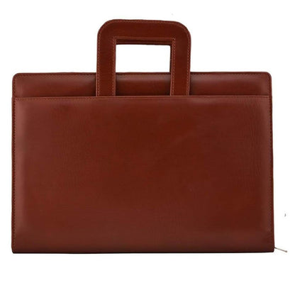 LB™ Genuine Leather Black Laptop Zip Sleeve – Slim & Protective Case